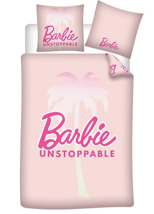 Barbie Unstoppable ágyneműhuzat 140×200cm, 63×63 cm microfibre