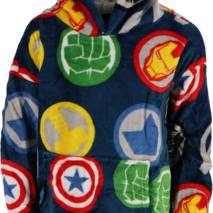 Bosszúállók Courageous belebújós plüss polár takaró, poncsó 7-14 év