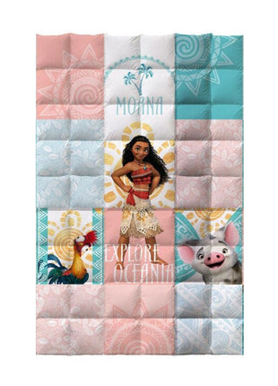 Disney Vaiana Explore Oceania steppelt ágytakaró, paplan 140x200cm