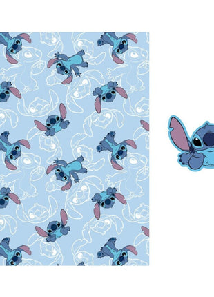 Disney Lilo és Stitch, A csillagkutya On The Belly polár takaró és forma párna szett