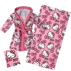 Hello Kitty fürdőszobai szett 3 - 4 év / 98 - 104 cm