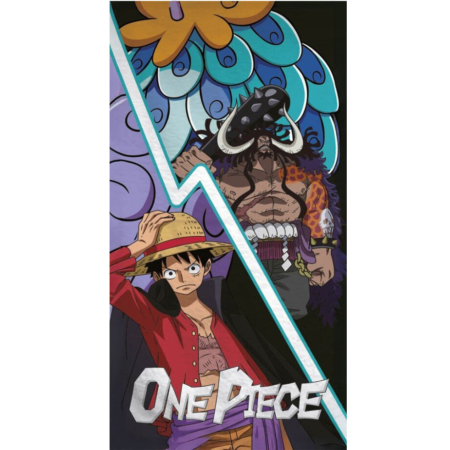 One Piece Kaido fürdőlepedő, strand törölköző 70x140cm (Fast Dry)