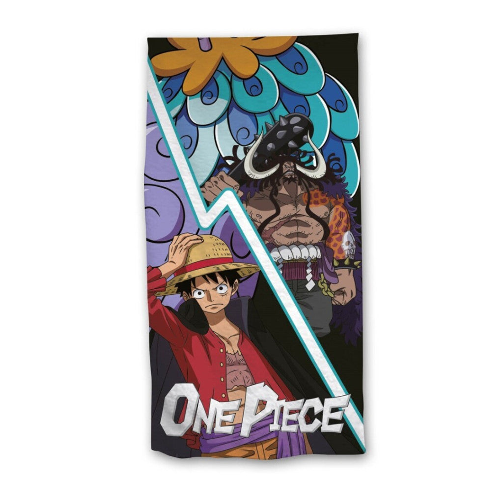 One Piece Kaido fürdőlepedő, strand törölköző 70x140cm (Fast Dry)