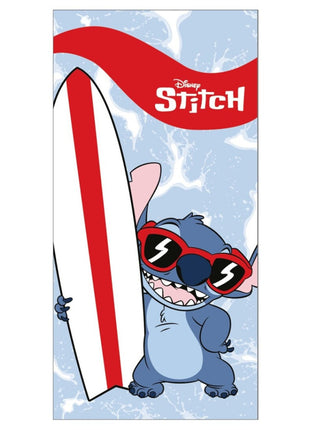 Disney Lilo és Stitch, A csillagkutya Surf fürdőlepedő, strand törölköző 70x140cm (Fast Dry)