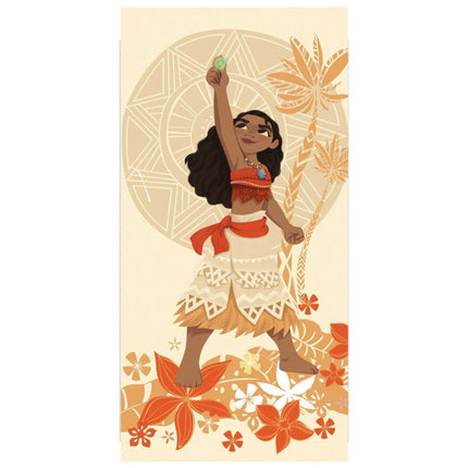 Disney Vaiana Gaia Stone fürdőlepedő, strand törölköző 70x140cm (Fast Dry)