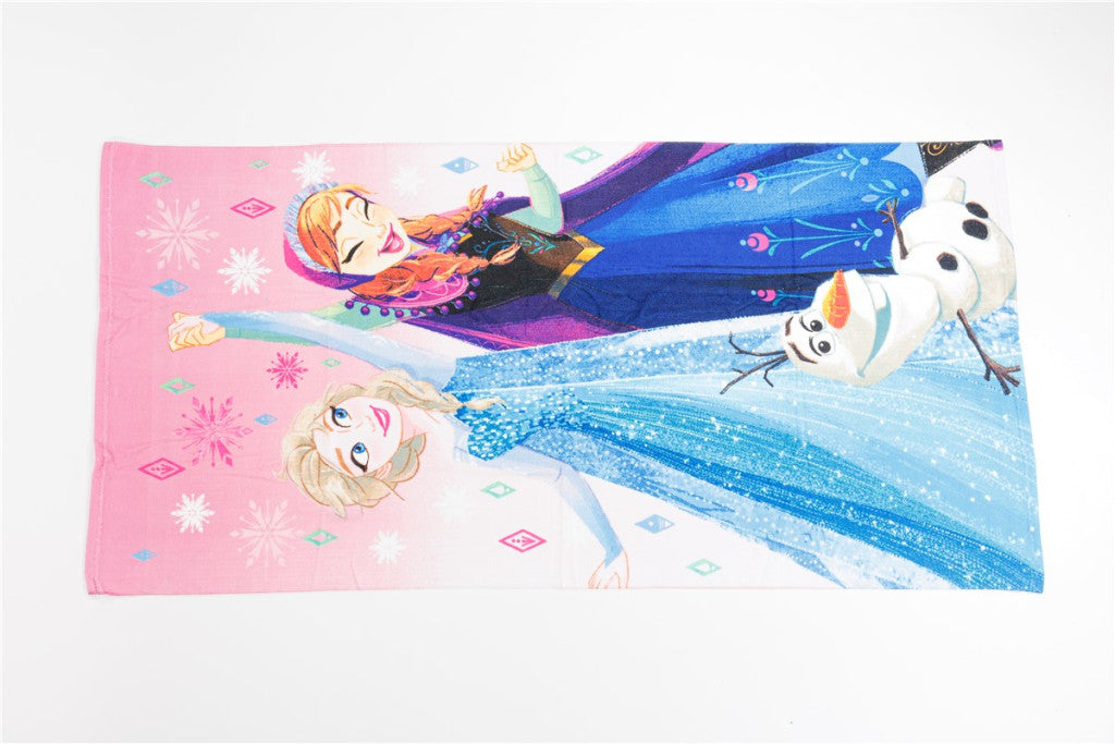 Disney Jégvarázs fürdőlepedő, strand törölköző 70x140cm (Fast Dry)