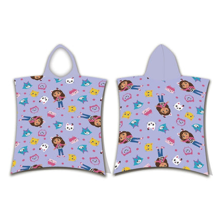 Gabi babaháza Playtime strand törölköző poncsó 55x110 cm (Fast Dry)