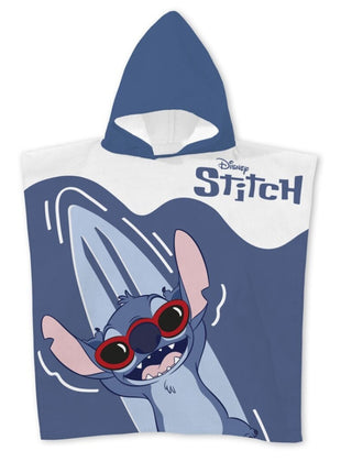 Disney Lilo és Stitch, A csillagkutya Relax strand törölköző poncsó 55x110 cm (Fast Dry)