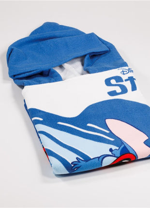 Disney Lilo és Stitch, A csillagkutya Relax strand törölköző poncsó 55x110 cm (Fast Dry)