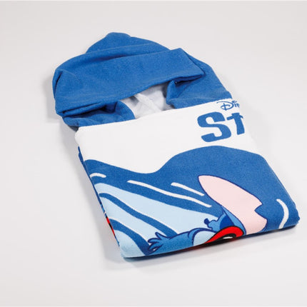 Disney Lilo és Stitch, A csillagkutya Relax strand törölköző poncsó 55x110 cm (Fast Dry)