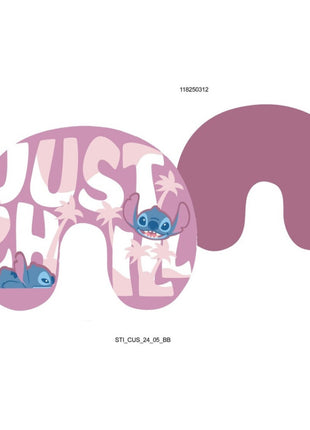 Disney Lilo és Stitch, A csillagkutya Just Chill utazópárna, nyakpárna