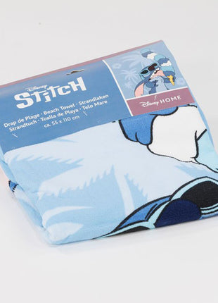 Disney Lilo és Stitch, A csillagkutya Ice Cream strand törölköző poncsó 55x110 cm (Fast Dry)