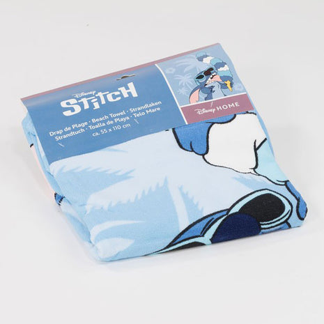 Disney Lilo és Stitch, A csillagkutya Ice Cream strand törölköző poncsó 55x110 cm (Fast Dry)