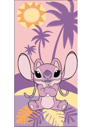 Disney Lilo és Stitch, A csillagkutya Paradise fürdőlepedő, strand törölköző 70x140cm (Fast Dry)