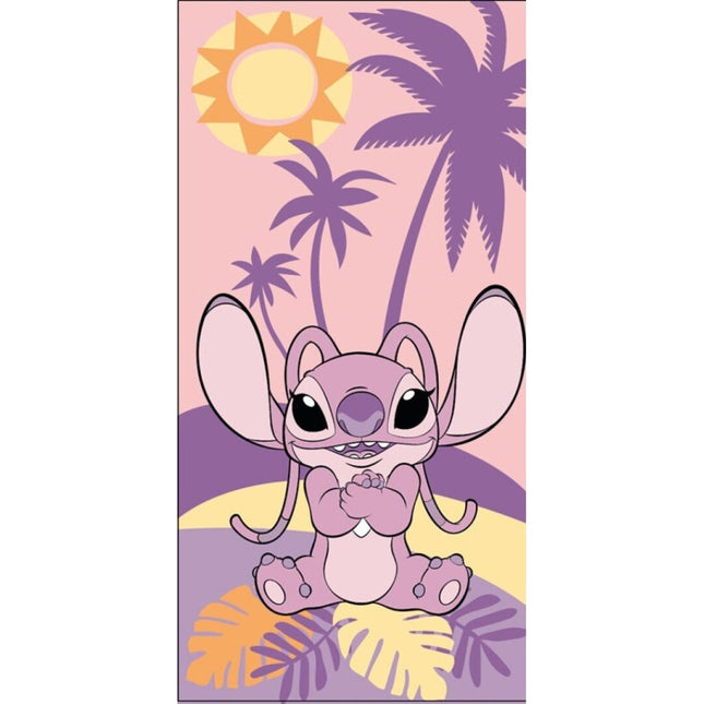 Disney Lilo és Stitch, A csillagkutya Paradise fürdőlepedő, strand törölköző 70x140cm (Fast Dry)