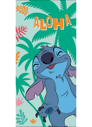 Disney Lilo és Stitch, A csillagkutya Fun fürdőlepedő, strand törölköző 70x140cm (Fast Dry)