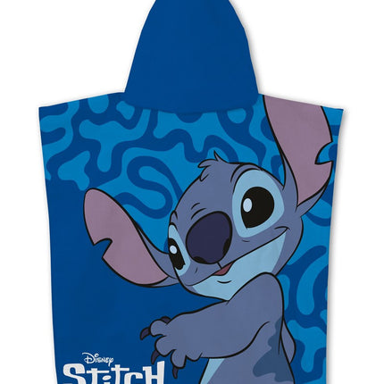 Disney Lilo és Stitch, A csillagkutya Cool strand törölköző poncsó 55x110 cm (Fast Dry)