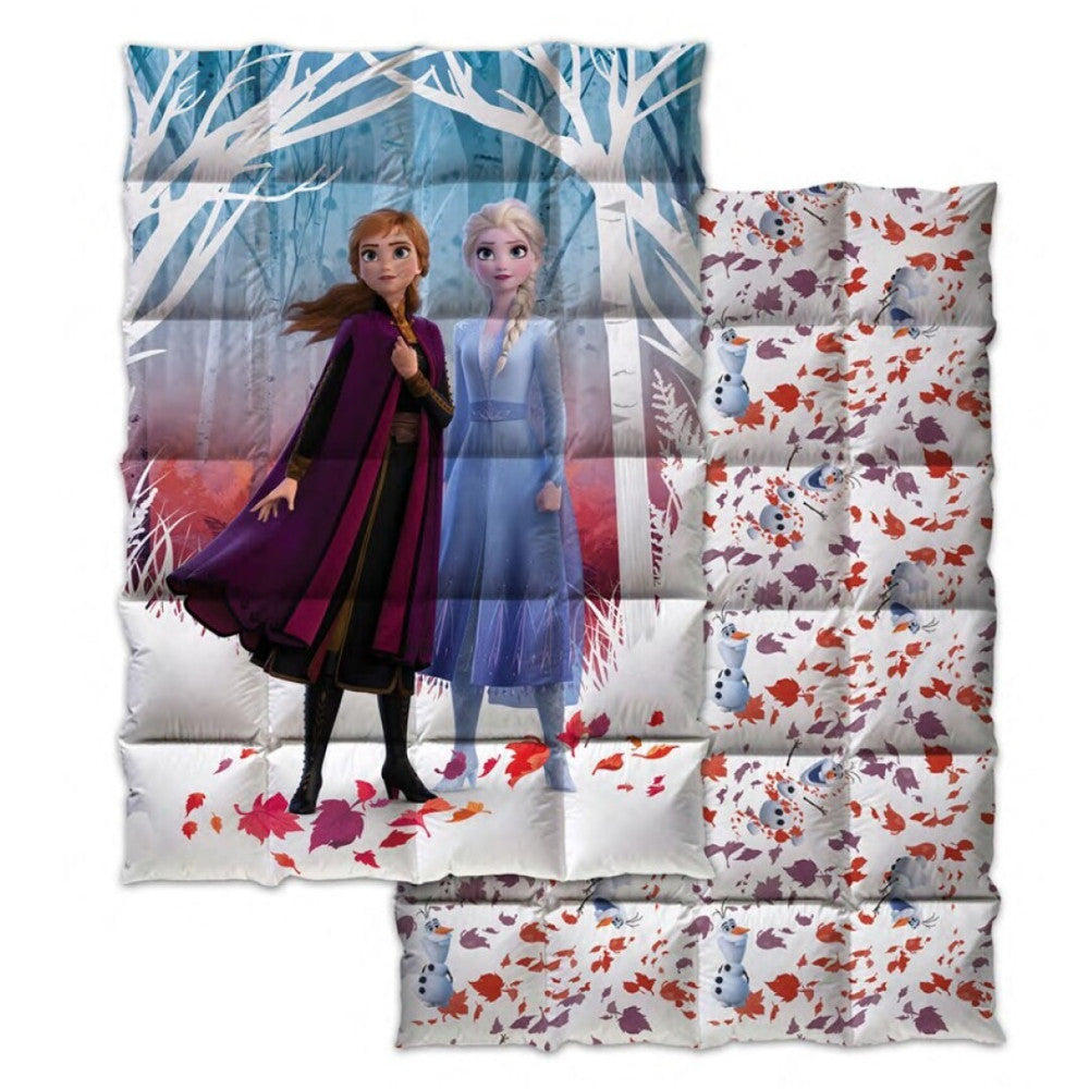 Disney Jégvarázs steppelt ágytakaró, paplan 140x200cm