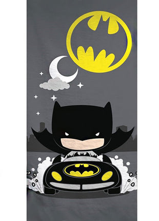 Batman Grey fürdőlepedő, strand törölköző 70x140cm