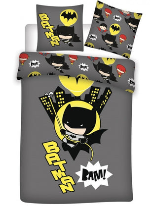 Batman Gotham Nights ágyneműhuzat 140×200cm, 63×63 cm microfibre