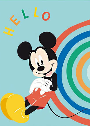 Disney Mickey Hello polár takaró 100x140cm
