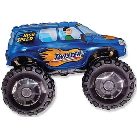 Autó Twister fólia lufi 36 cm