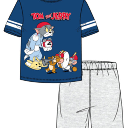 Tom és Jerry Alarm gyerek rövid pizsama 5 - 10 év / 110 - 140 cm