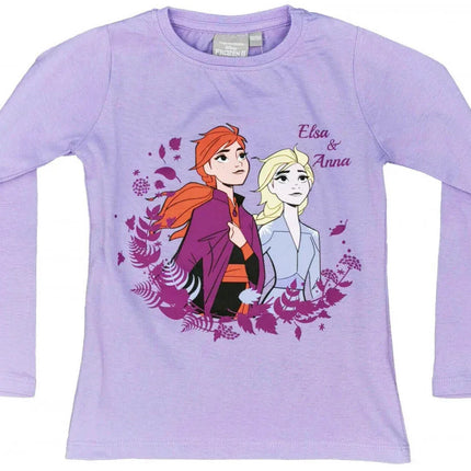Disney Jégvarázs Sisters gyerek hosszú póló, felső 3 - 8 év / 98 - 128 cm
