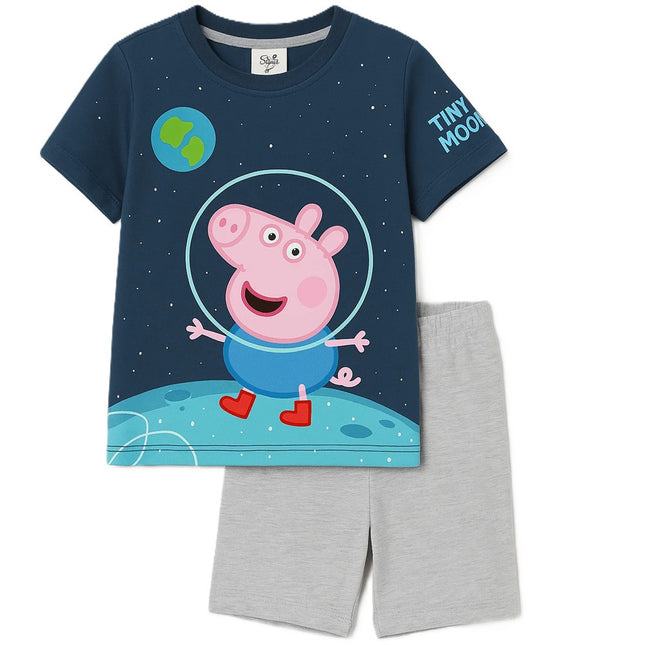 Peppa malac Moon gyerek rövid pizsama 3 - 6 év / 98 - 116 cm