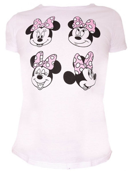 Disney Minnie Expressions női rövid póló, felső M-XXL