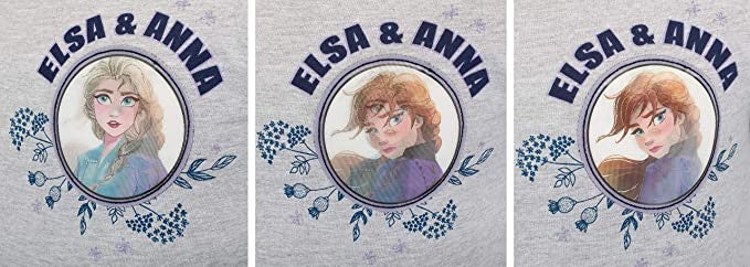 Disney Jégvarázs Sisters gyerek pulóver Hologramos mintával 5 - 6 év / 110 - 116 cm