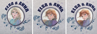 Disney Jégvarázs Sisters gyerek pulóver Hologramos mintával 3 - 8 év / 98 - 128 cm