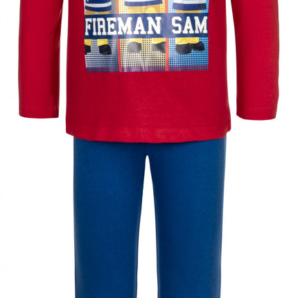 Sam a tűzoltó Saver gyerek hosszú pizsama 3 - 8 év / 98 - 128 cm