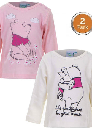 Disney Micimackó baba póló, felső 2 db-os 68/74 cm