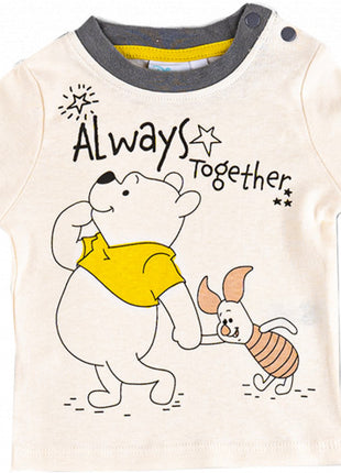 Disney Micimackó Yay baba póló, felső 2 db-os 62/68 cm