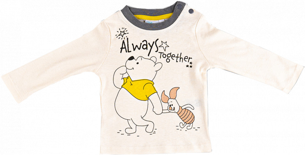 Disney Micimackó Yay baba póló, felső 2 db-os 62/68 cm