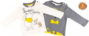 Disney Micimackó Yay baba póló, felső 2 db-os 86/92 cm