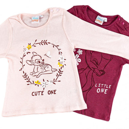 Disney Bambi Cute One baba póló, felső 2 db-os 62-92 cm