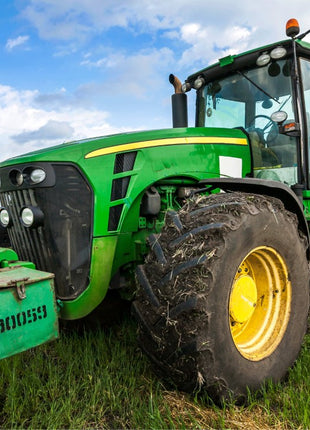 Traktor Green polár takaró 100x140cm