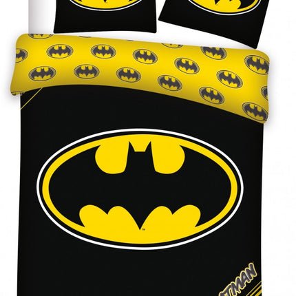 Batman Logo ágyneműhuzat 140×200cm, 70×90 cm