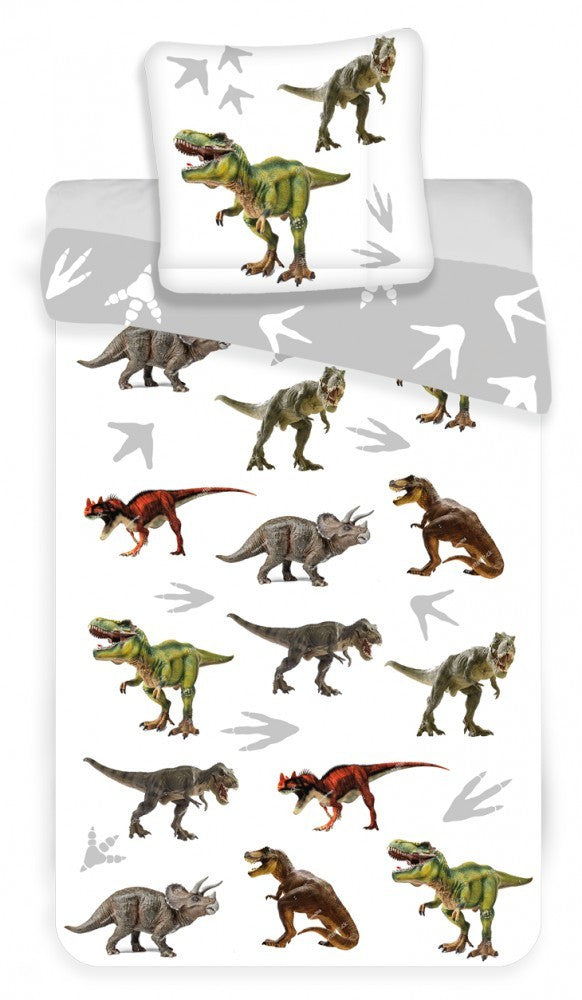 Dinoszaurusz Species ágyneműhuzat 150×210cm, 50×60 cm