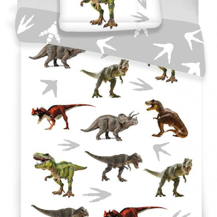 Dinoszaurusz Species ágyneműhuzat 140×200cm, 70×90 cm