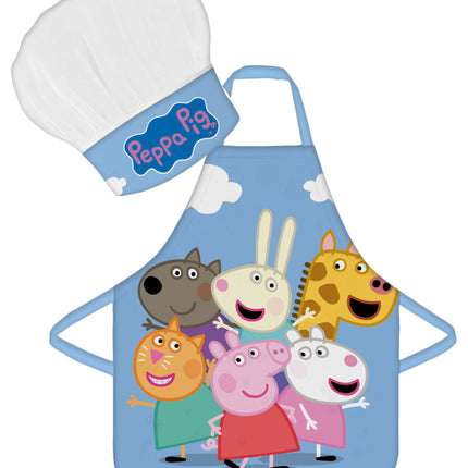 Peppa malac Cloud gyerek kötény 2 darabos szett