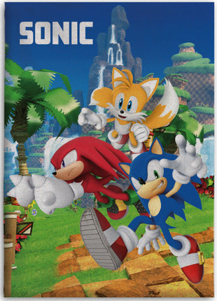 Sonic a sündisznó Speedy Dreams polár takaró 100x140cm