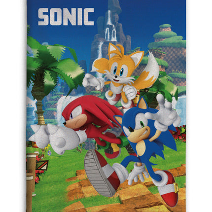 Sonic a sündisznó Speedy Dreams polár takaró 100x140cm