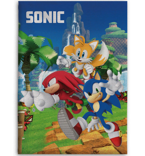 Sonic a sündisznó Speedy Dreams polár takaró 100x140cm
