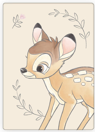 Disney Bambi Beige polár takaró 100x140cm