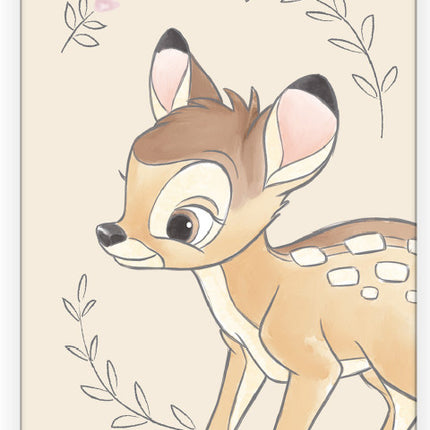 Disney Bambi Beige polár takaró 100x140cm