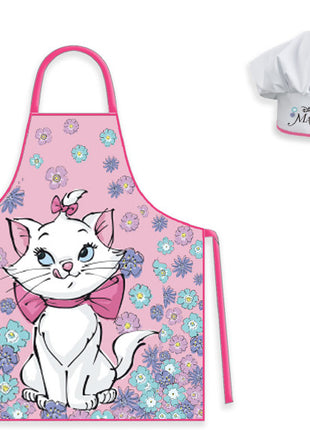 Disney Marie Cica Flower Garden Gyerek kötény 2 darabos szett