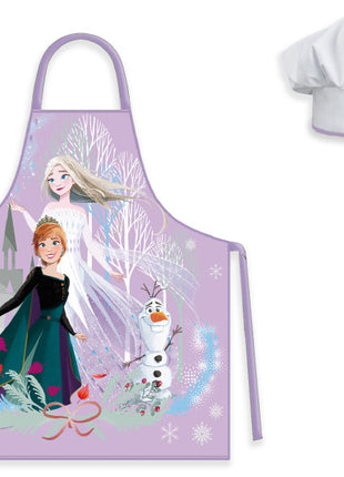 Disney Jégvarázs Purple Autumn gyerek kötény 2 darabos szett